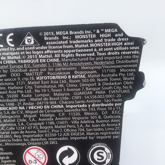 Monster High Mega Blocks Lagoona Series 3 Still Sealed Please Read - Picture 4 of 7